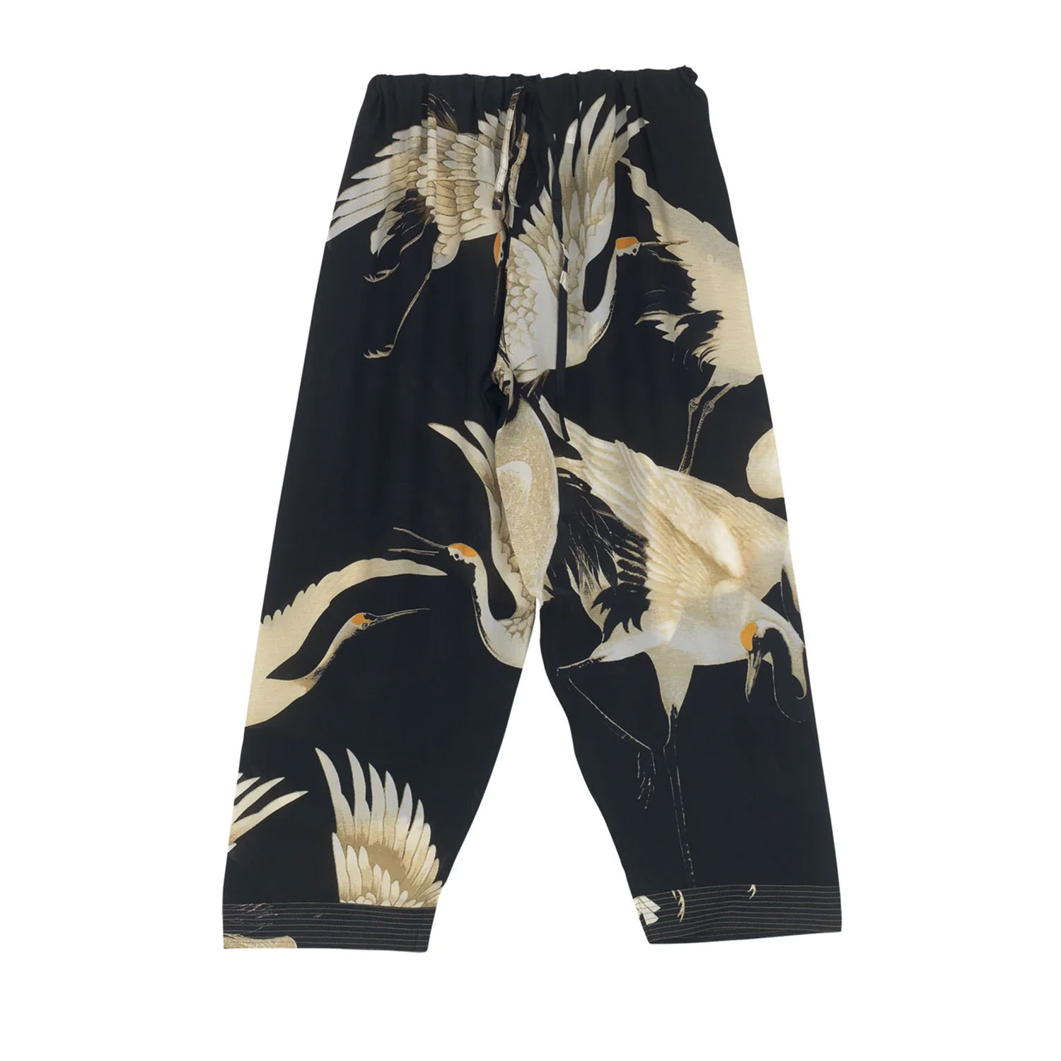One Hundred Stars Palazzo Hose Stork Black