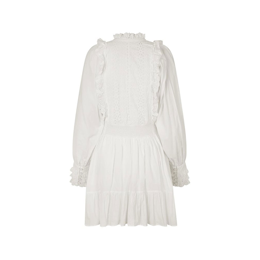 mbyM Parkin Mbym Kleid Weiss Hinten