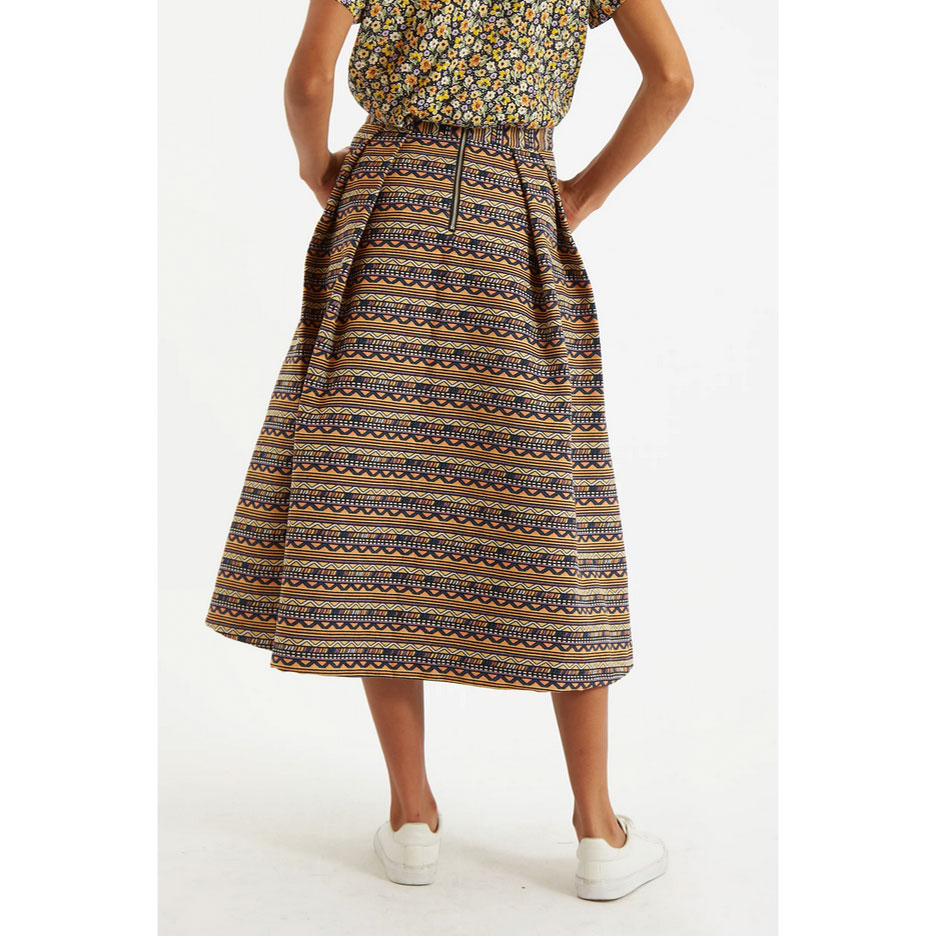 Louche Pasadena Mexico Louche Jupe Muster Model hinten