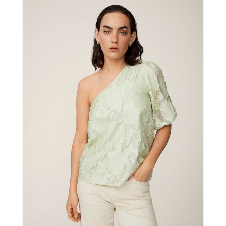MSCH Copenhagen Pave Bluse Aloe Wash