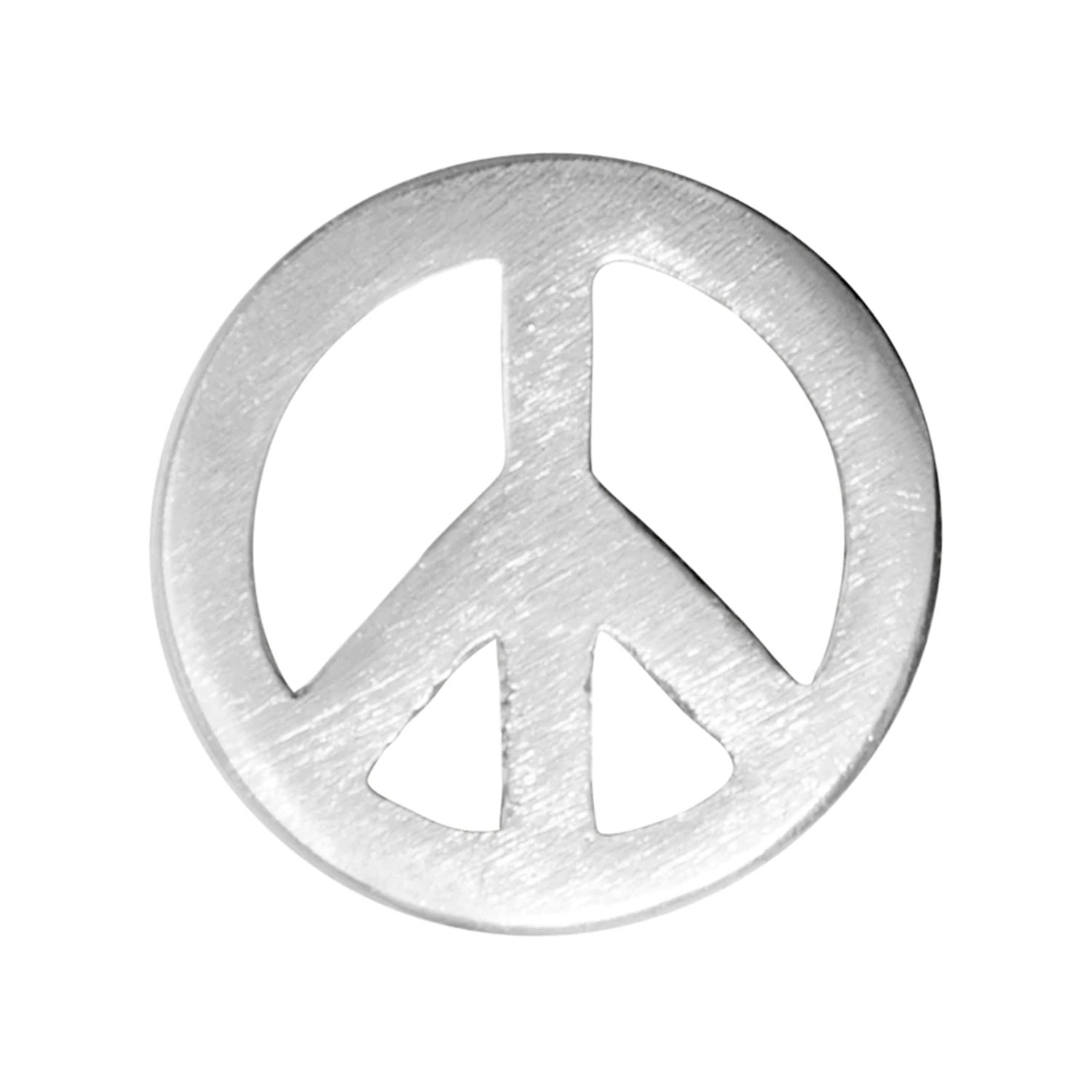 Peace Ohrstecker Sterlingsilber
