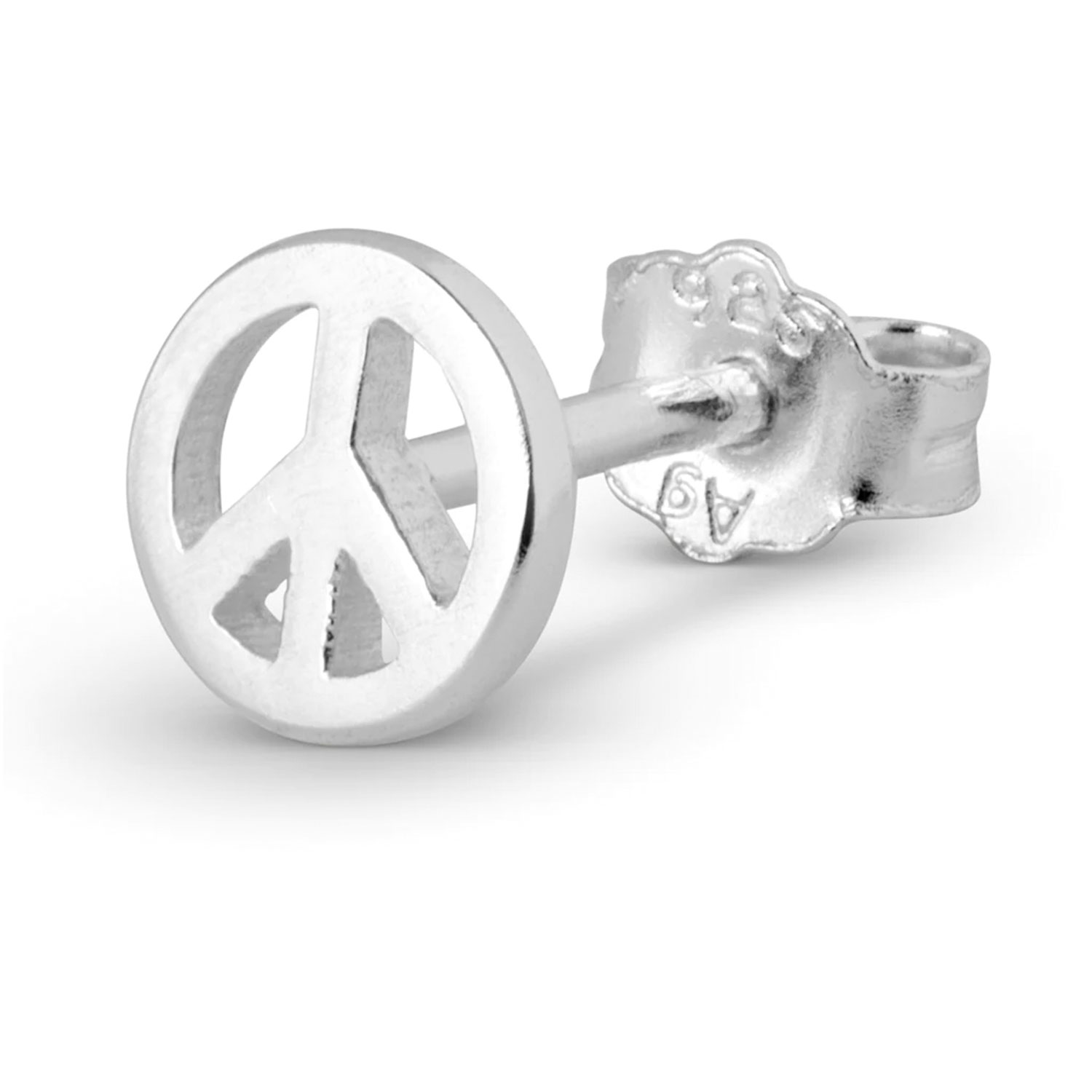 Lulu Copenhagen Peace Ohrstecker Sterlingsilber