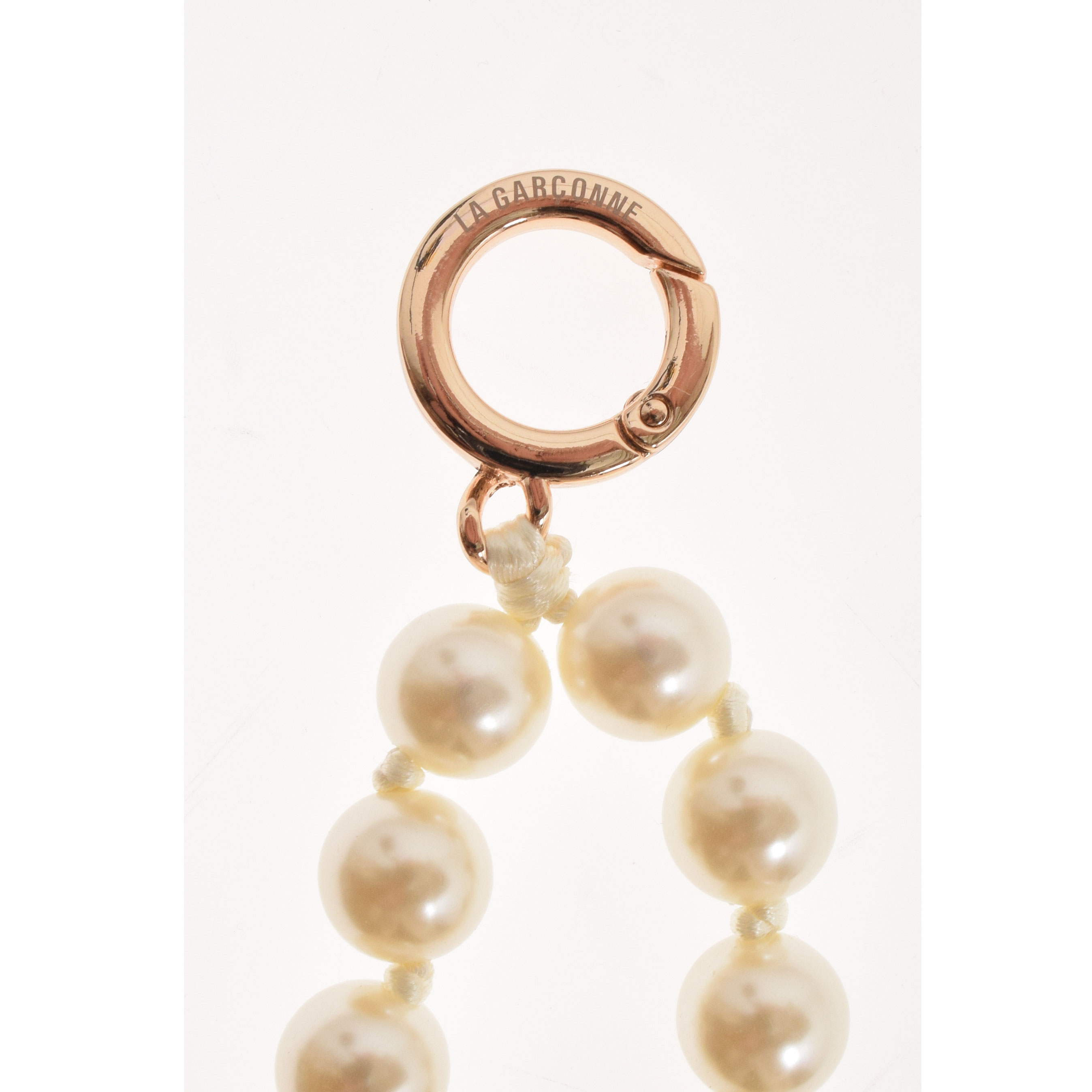 La Garçonne Accessoires Pearls Handykette / Schlüsselanhänger Lang von La Garçonne Accessoires Detail