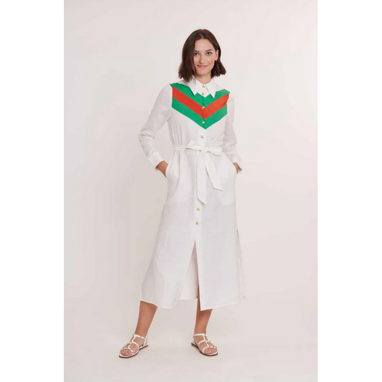 Derhy Perrinette Kleid Blanc