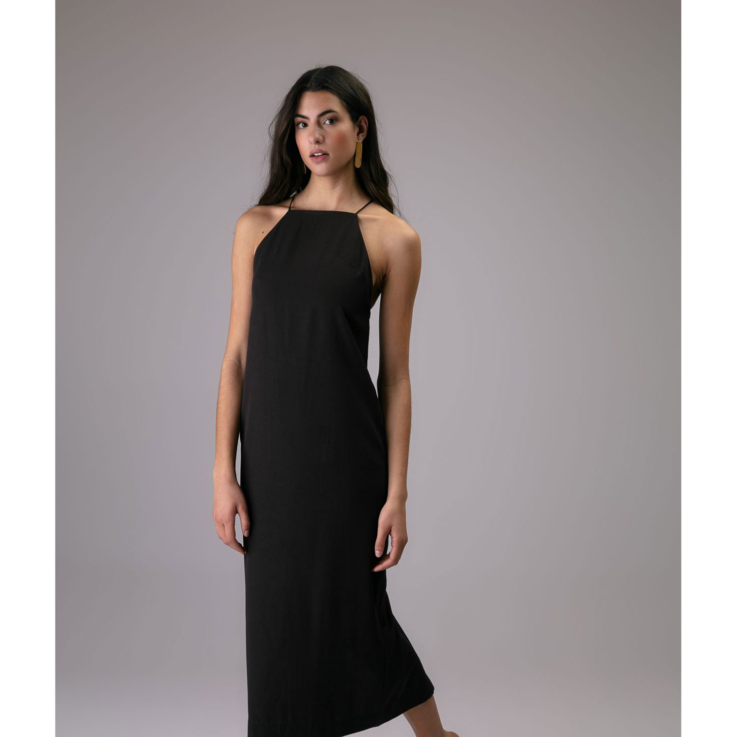 Karma Koma Phonique Karma Koma Kleid schwarz Model vorne