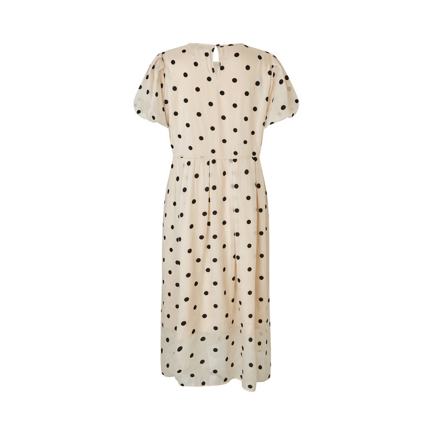 Lolly's Laundry Pisa Midi Kleid Creme