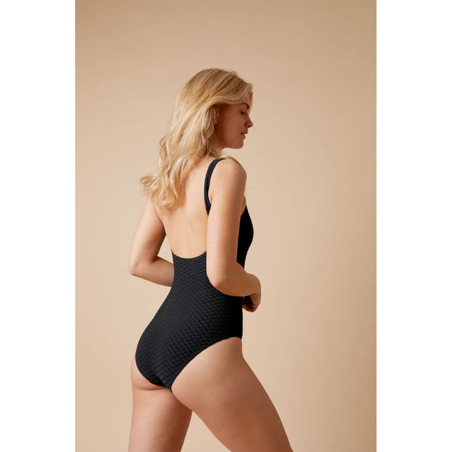 Paula Poppy Badekleid Black