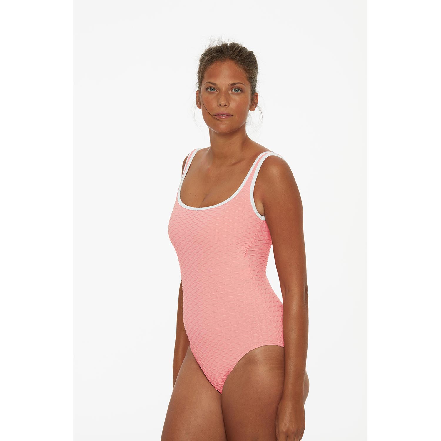 Paula Poppy Badekleid Lux Piping