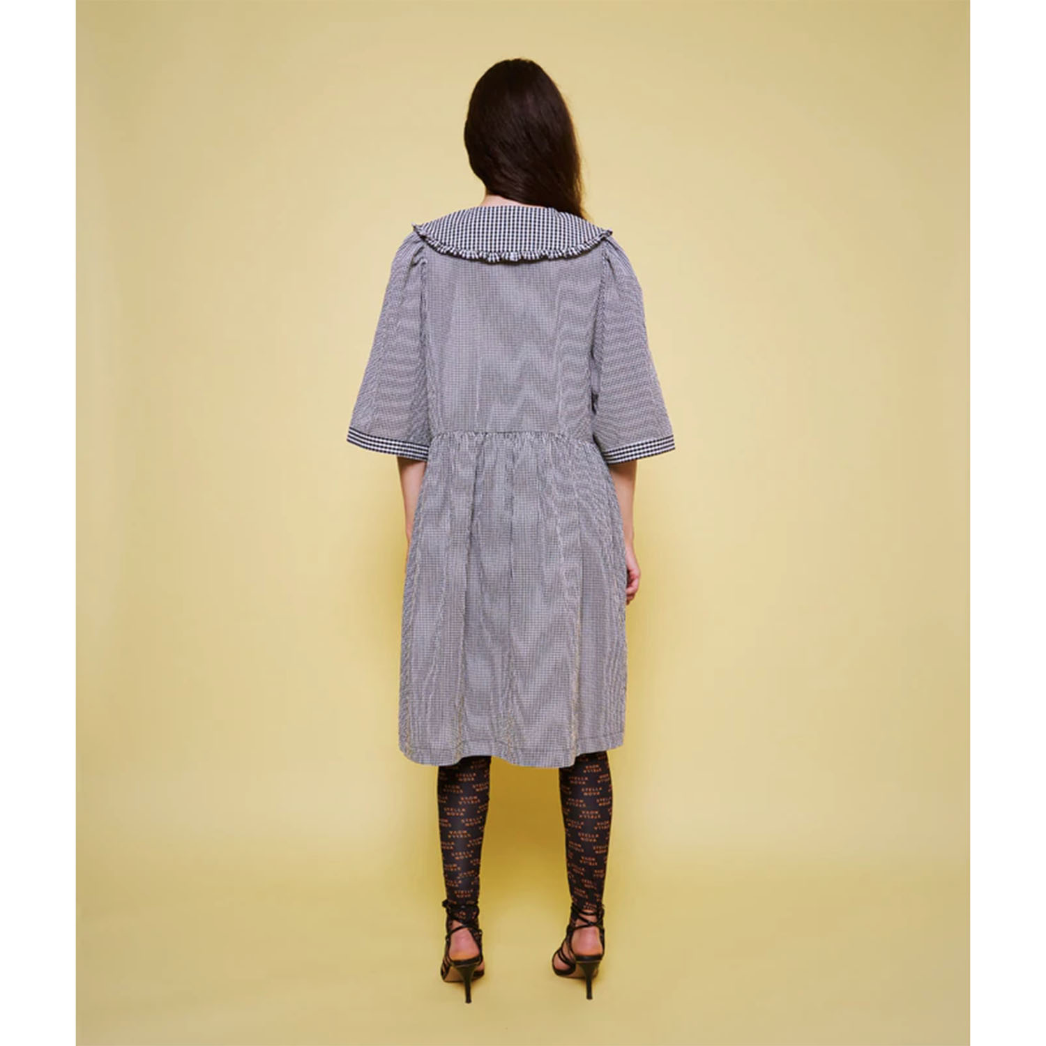 Stella Nova Priel Lou Kleid Schwarz Weiss