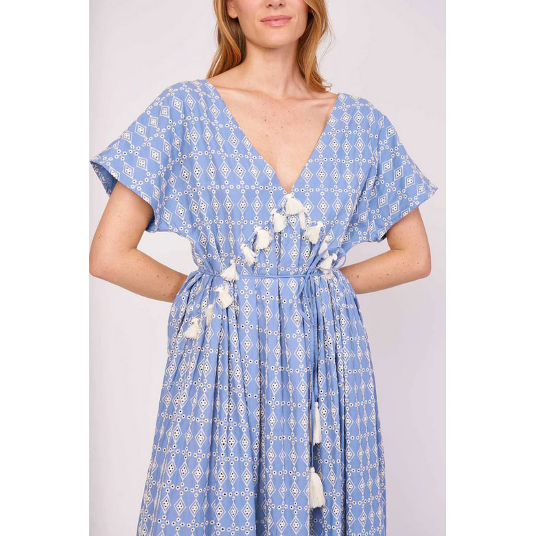 Derhy Priscilla Kleid Bleu