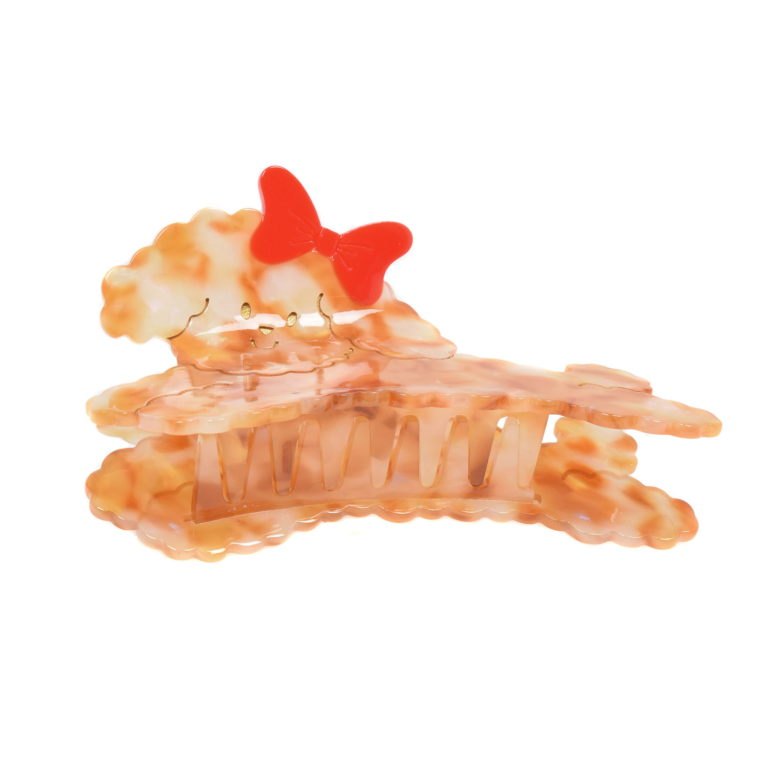 J'adore Haarklammer Puddel Brun