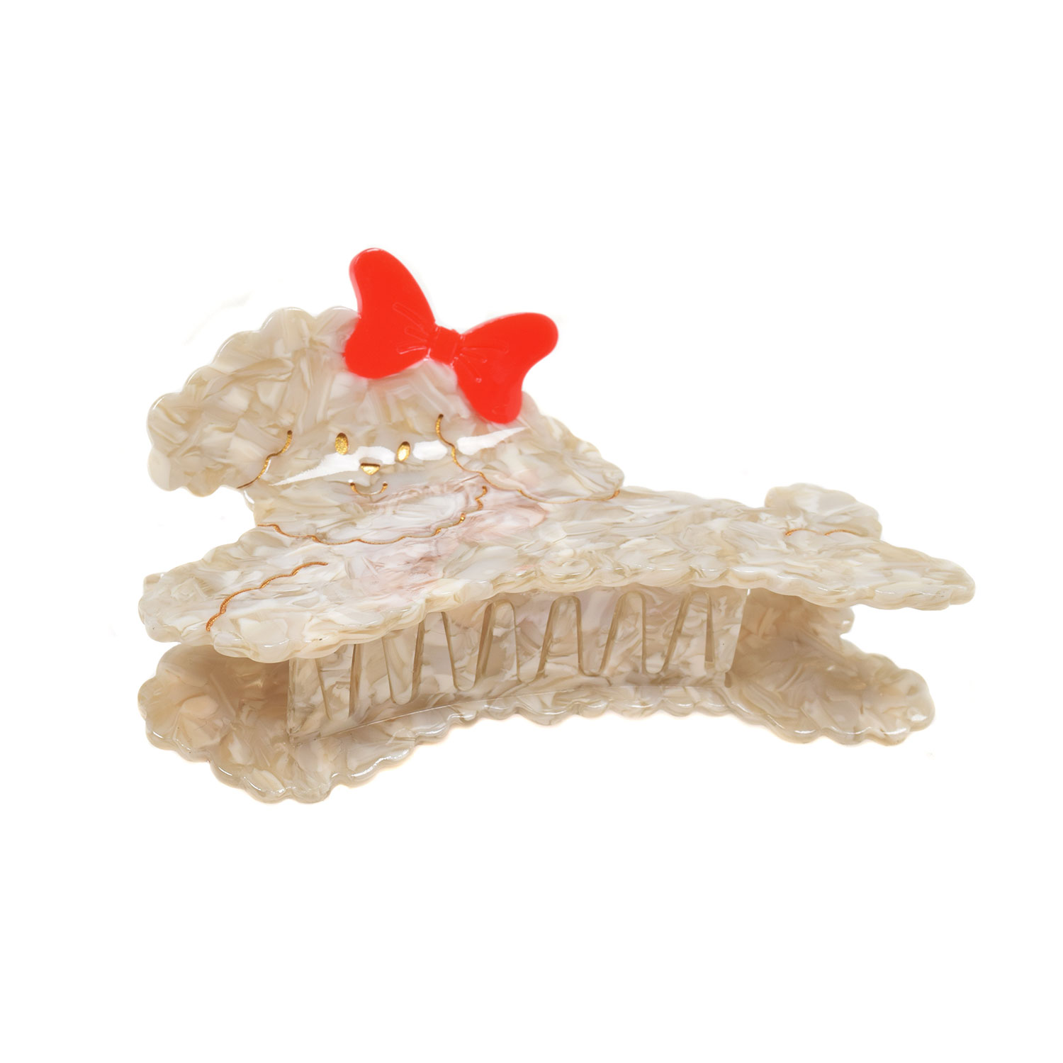 J'adore Haarklammer Puddel Gris