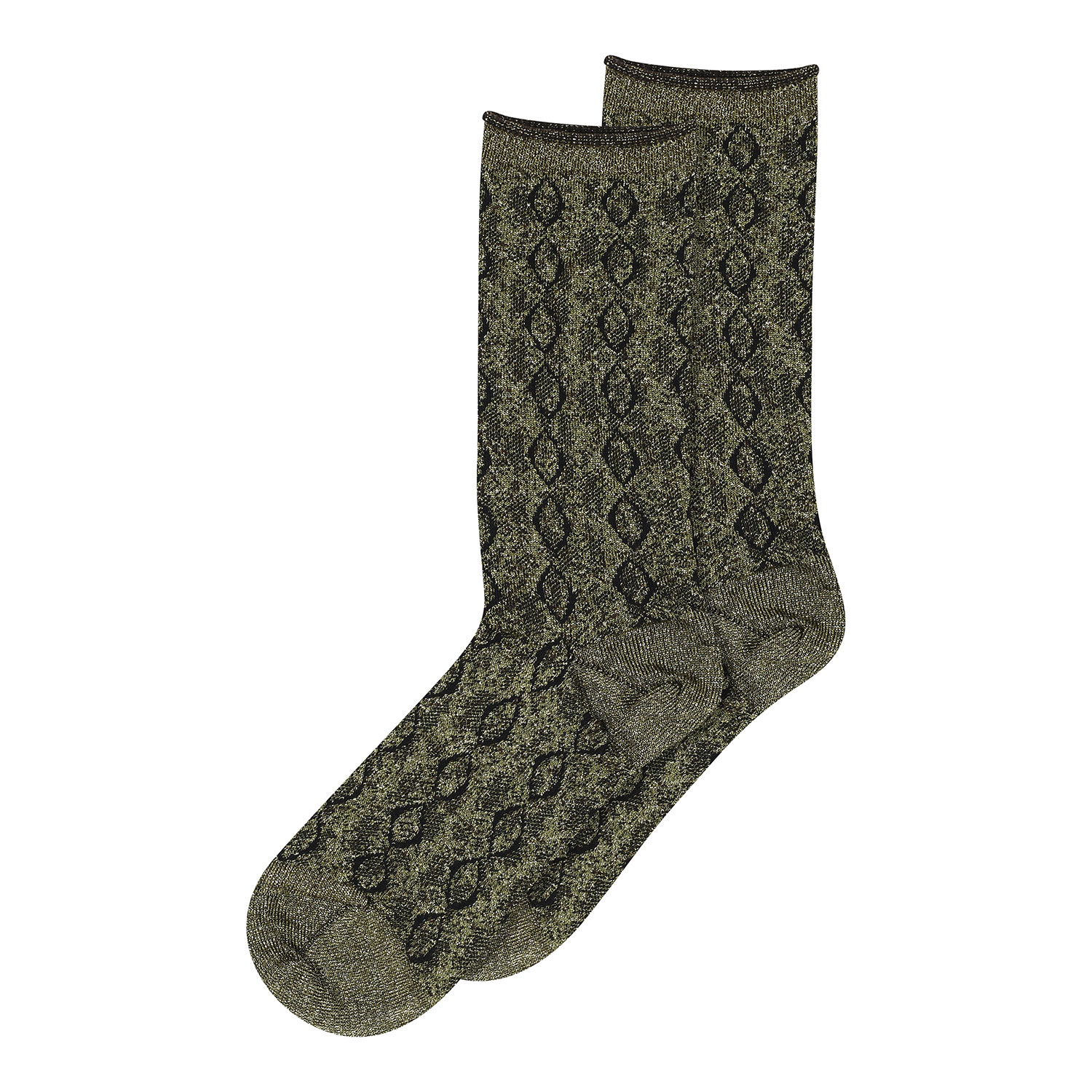 Pytha Glitzer Socken Capulet Olive