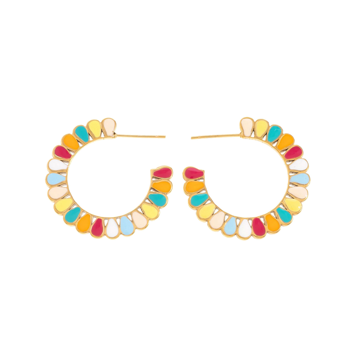 La Garçonne Bijoux Rainbow La Garçonne Ohrstecker Gold