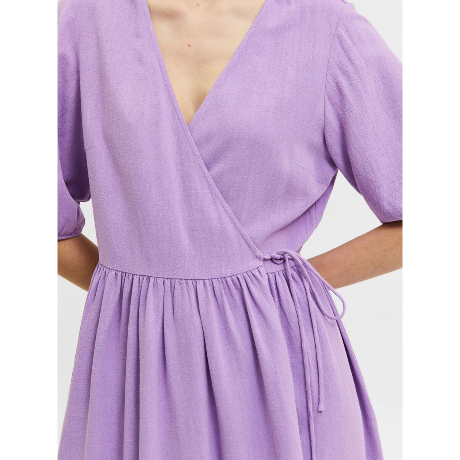 Selected Femme Rami Selected Femme Kleid lila Detail