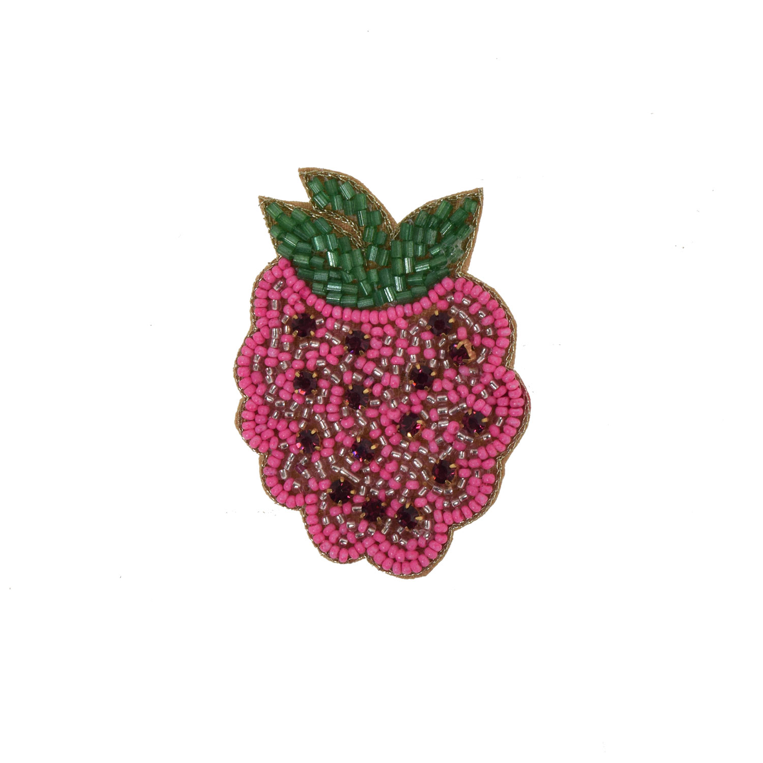 La Garçonne Bijoux Raspberry Brosche