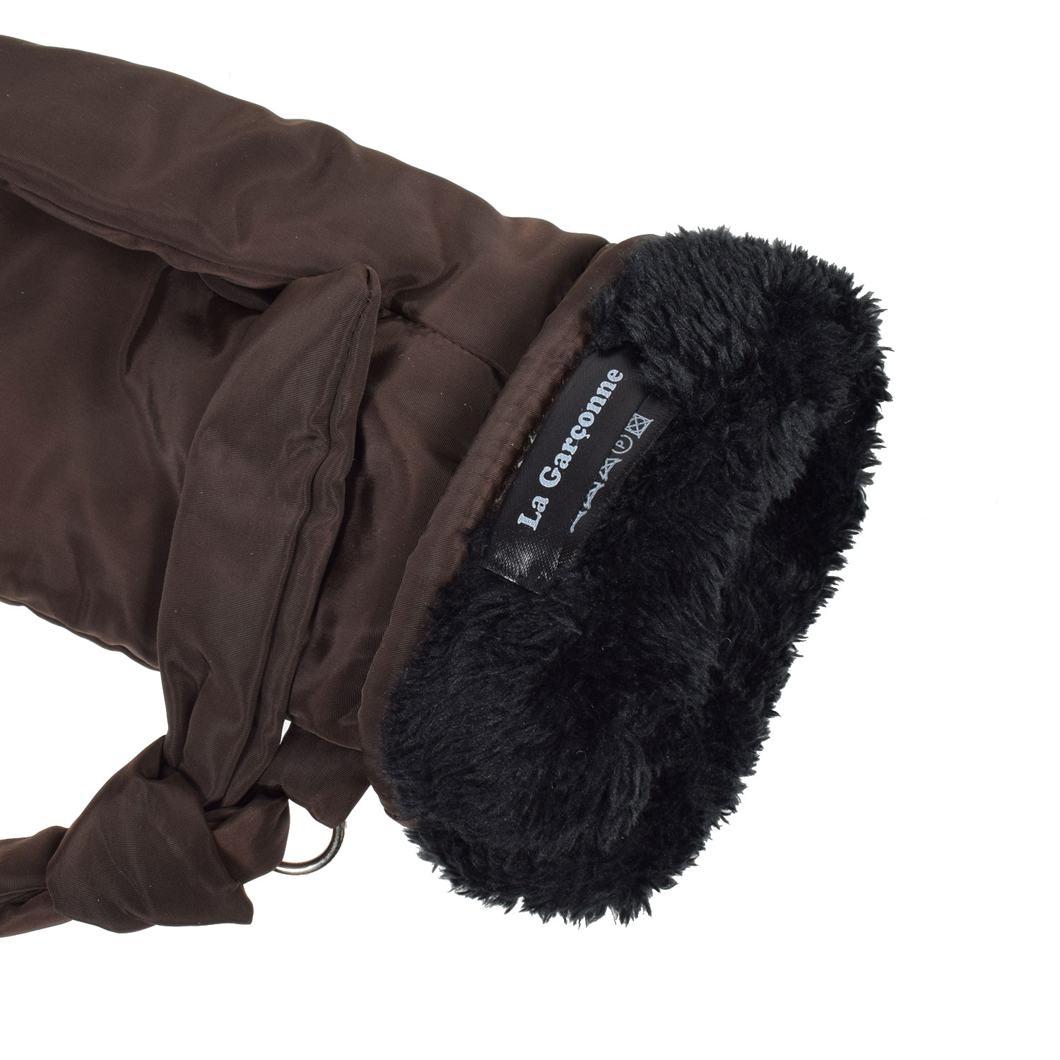 La Garçonne Accessoires Remi Handschuhe Dark Brown