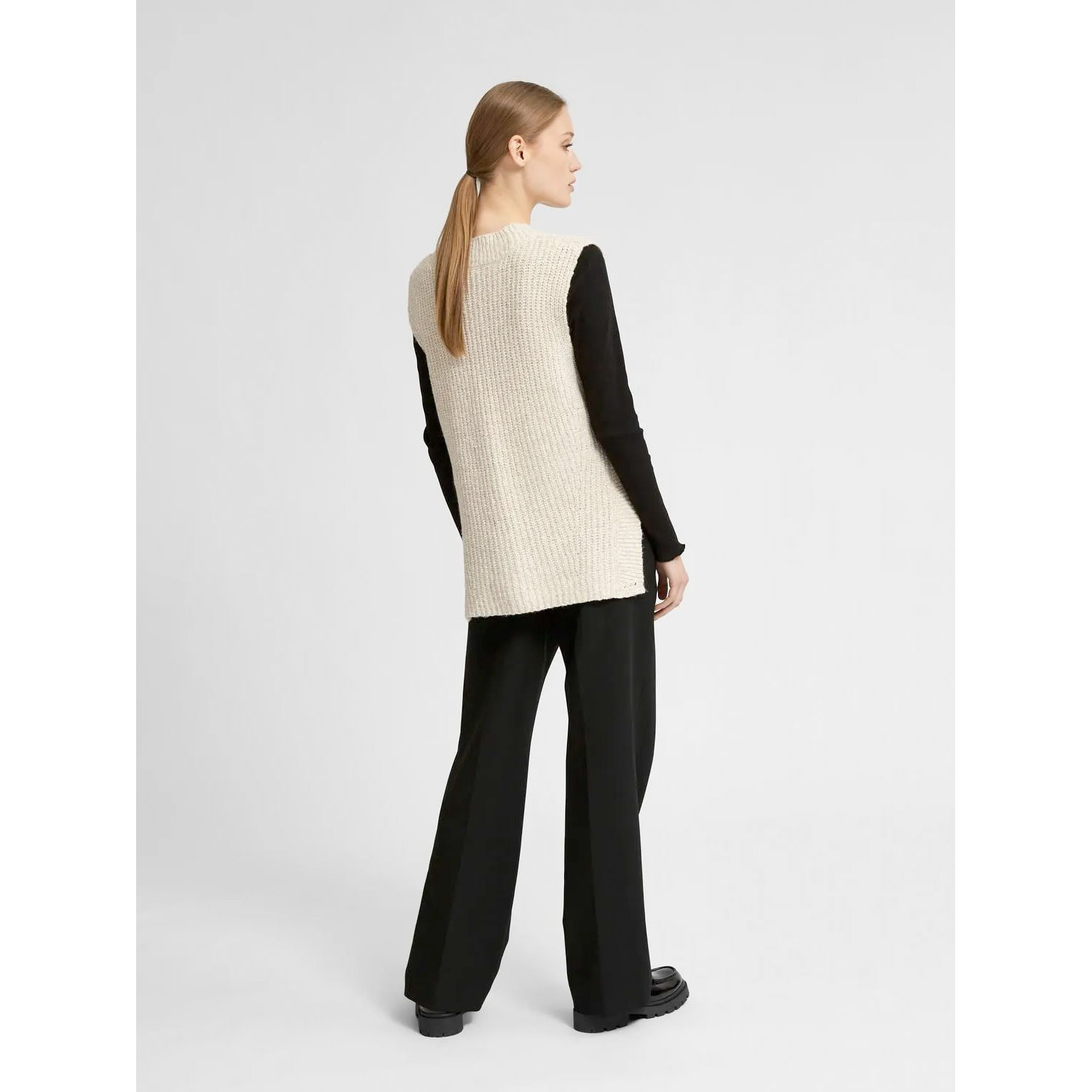 Selected Femme Rita Weite Hose Black 30"