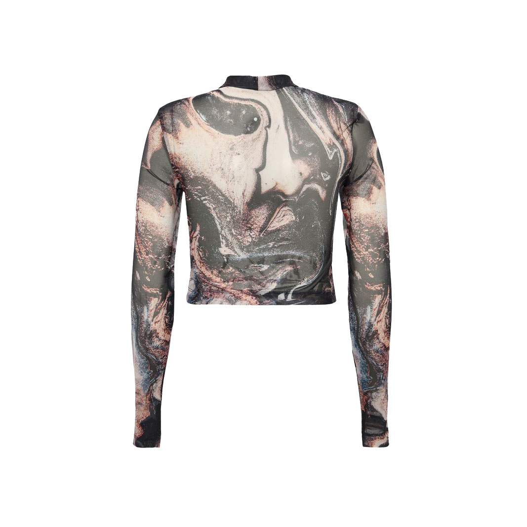 Minimum Riya Minimum Langarmshirt Black Minimum hinten