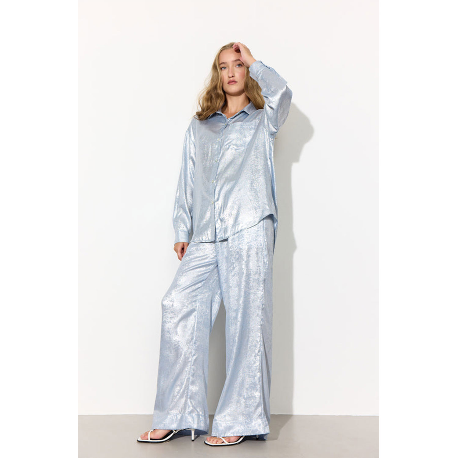 Hunkøn Robin Hose Blue Metallic