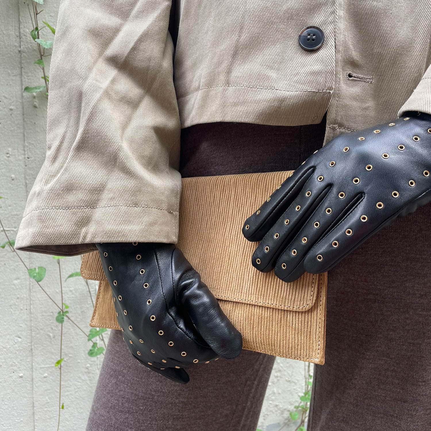 La Garçonne Accessoires Rock La Garçonne Handschuhe Schwarz Model