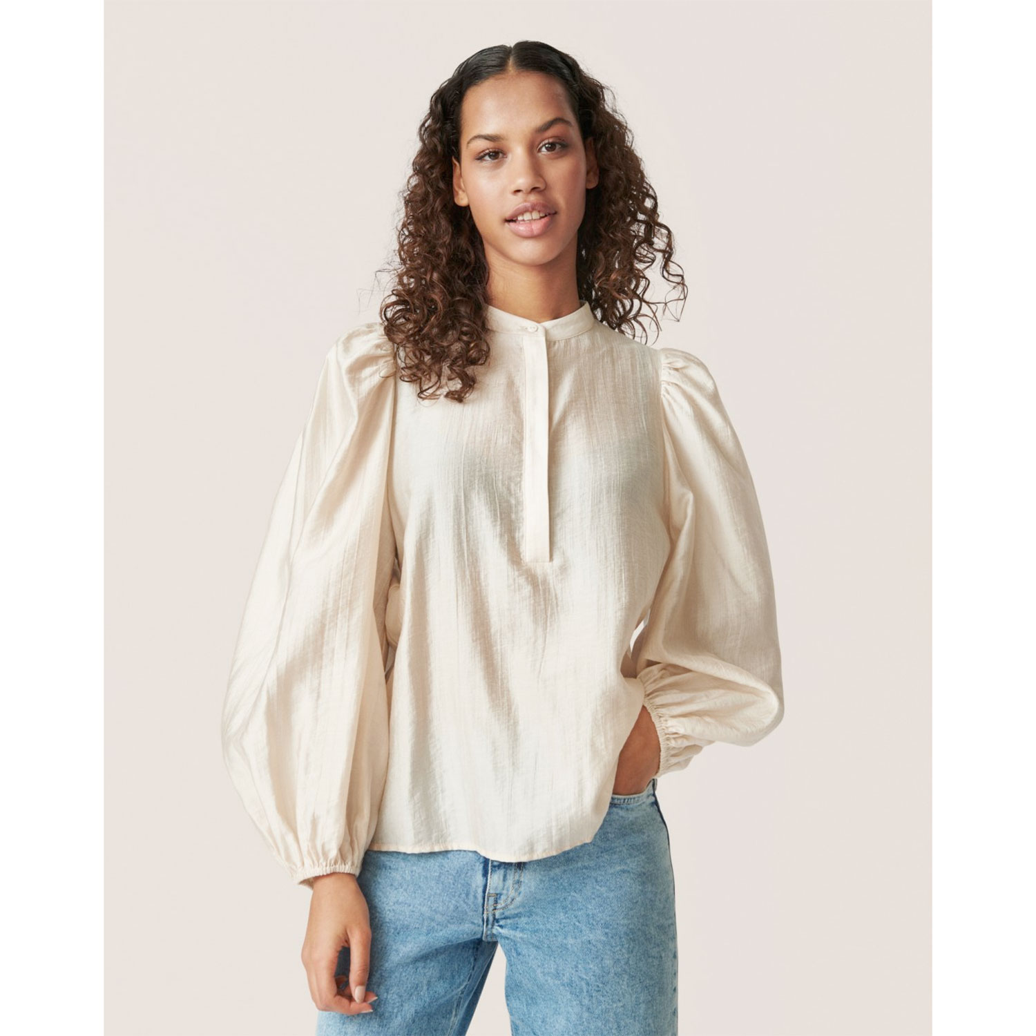 MSCH Copenhagen Romina Bluse Oatmeal