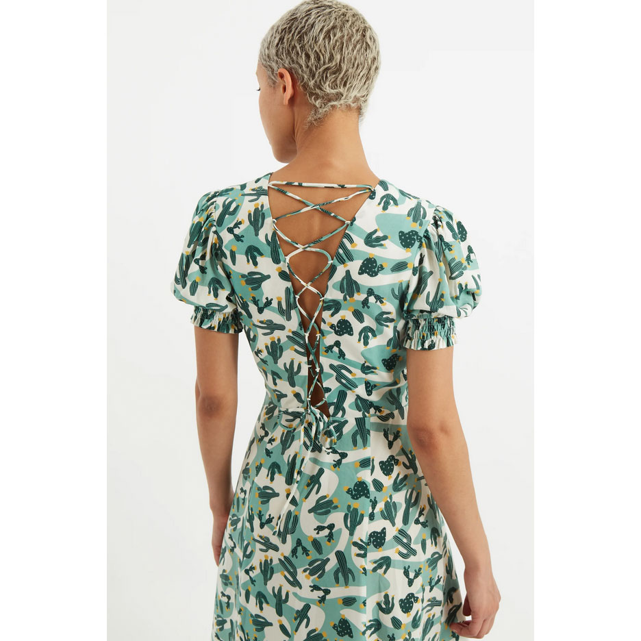 Louche Ramola Arizona Louche Kleid Arizona Print Model Detail