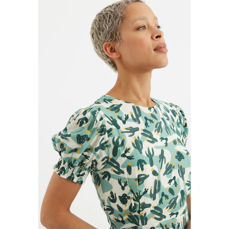 Louche Ramola Arizona Louche Kleid Arizona Print Model Detail