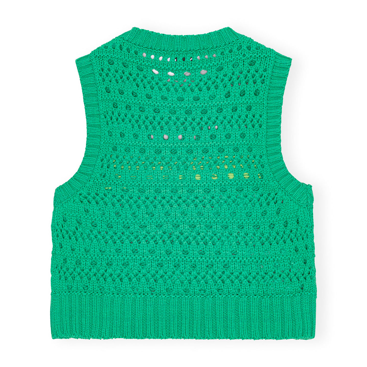 Ganni Rope Weste Green