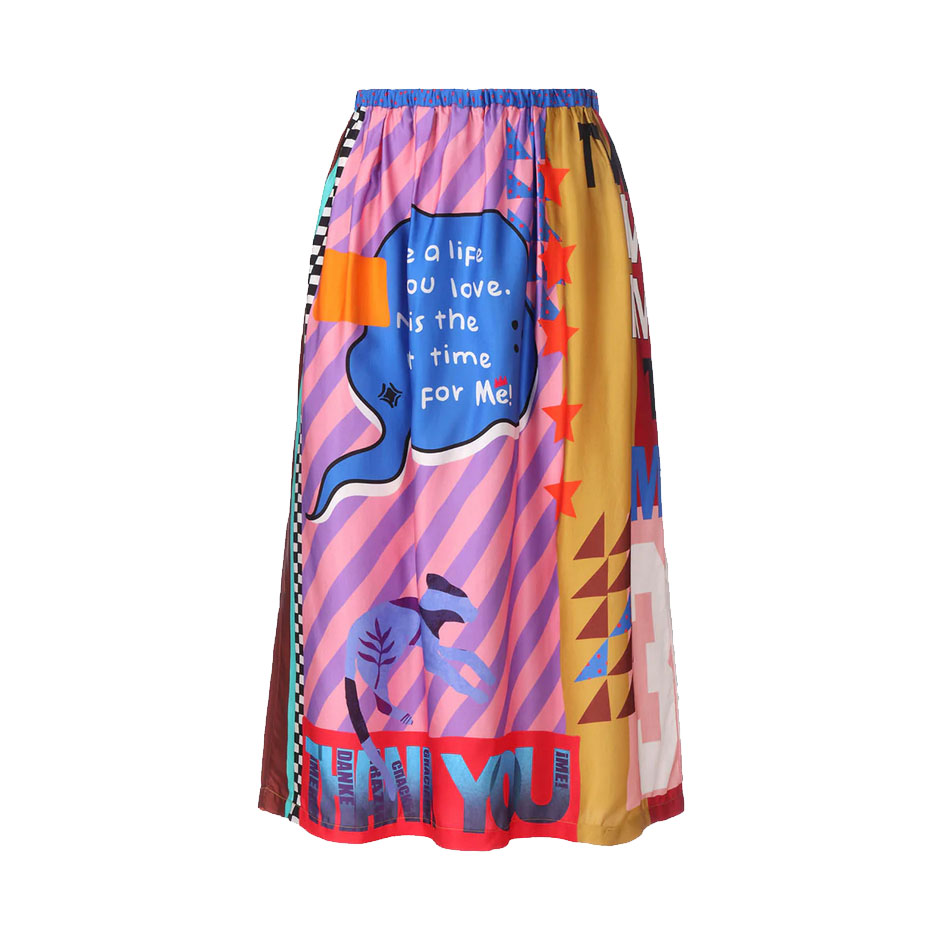 Me369 Rosalee Me369 Jupe bunt hinten