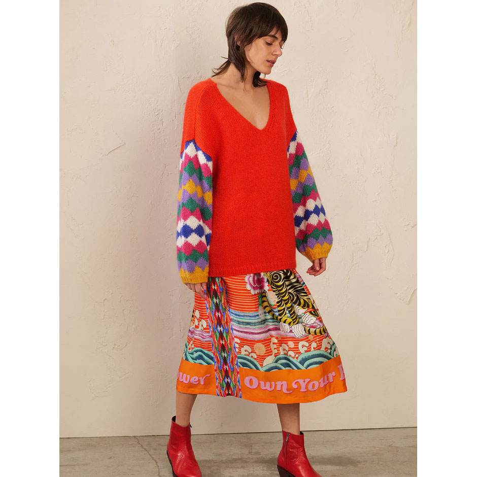 Me369 Rosalee Me369 Jupe bunt Model vorne