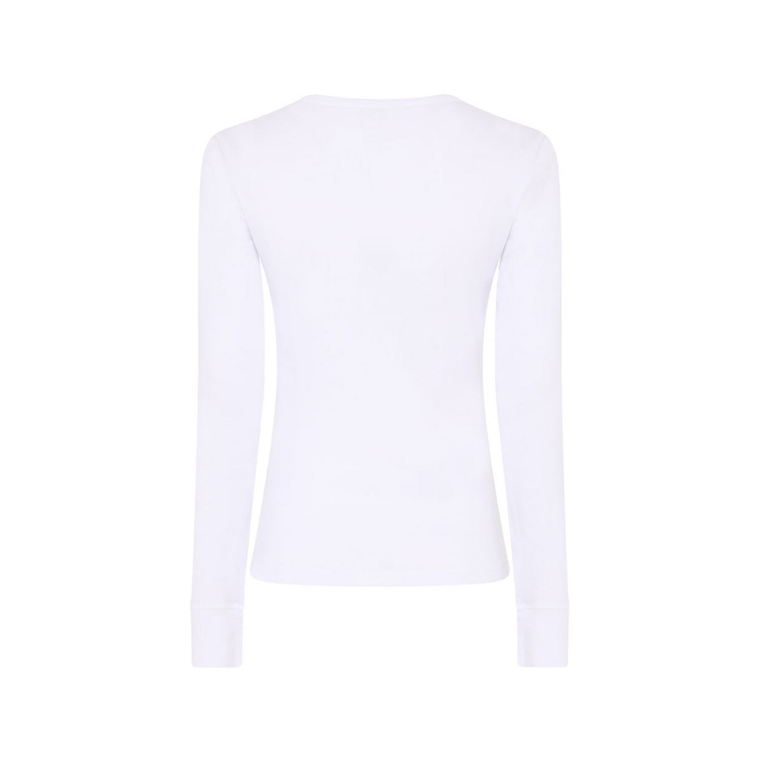 La Rouge Rose Langarmshirt White