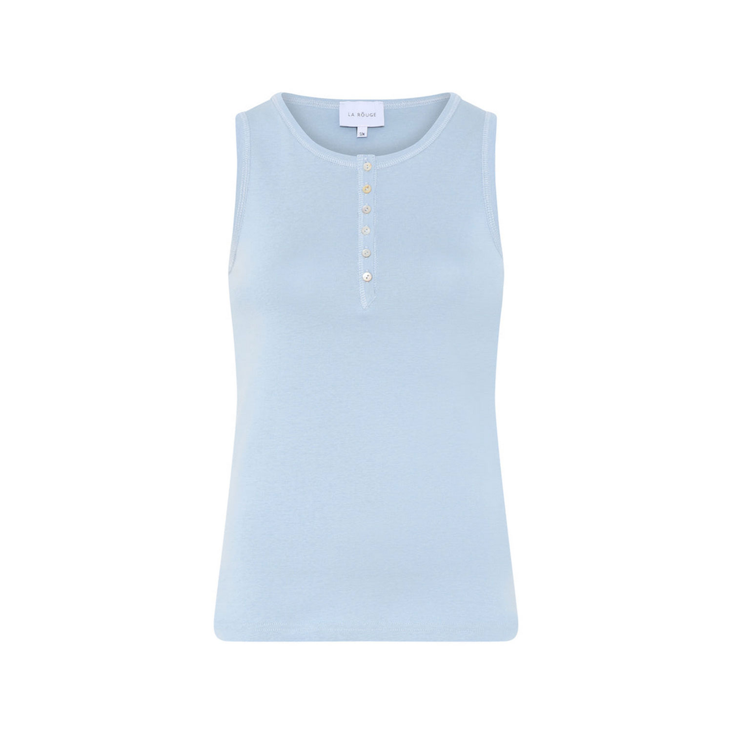 La Rouge Rose Top in Hellblau von La Rouge vorne