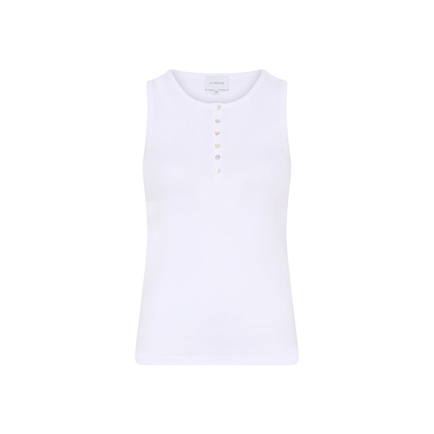 La Rouge Rose Top in Weiss von La Rouge vorne