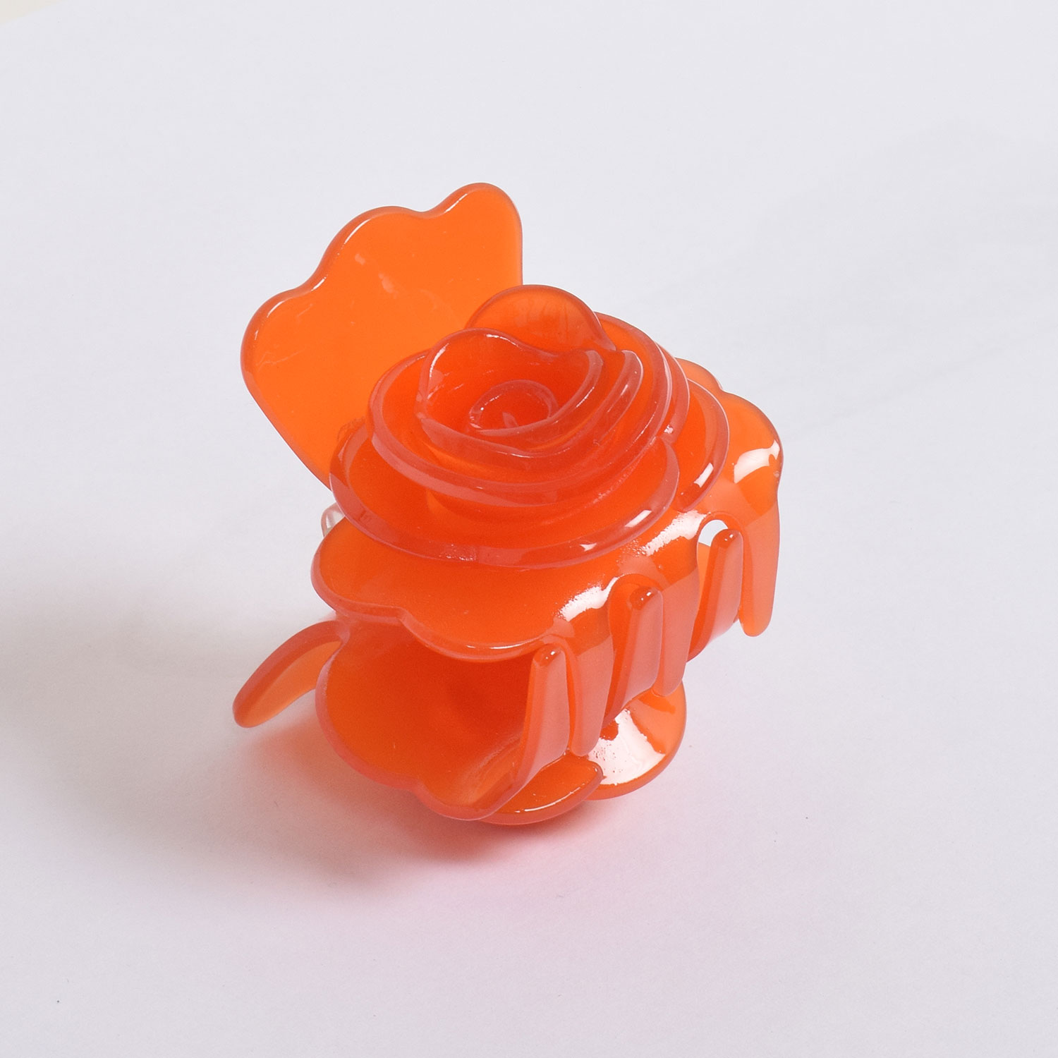 J'adore Roses Haarklammer in Orange mit Rosen Motiv von J'adore Seite