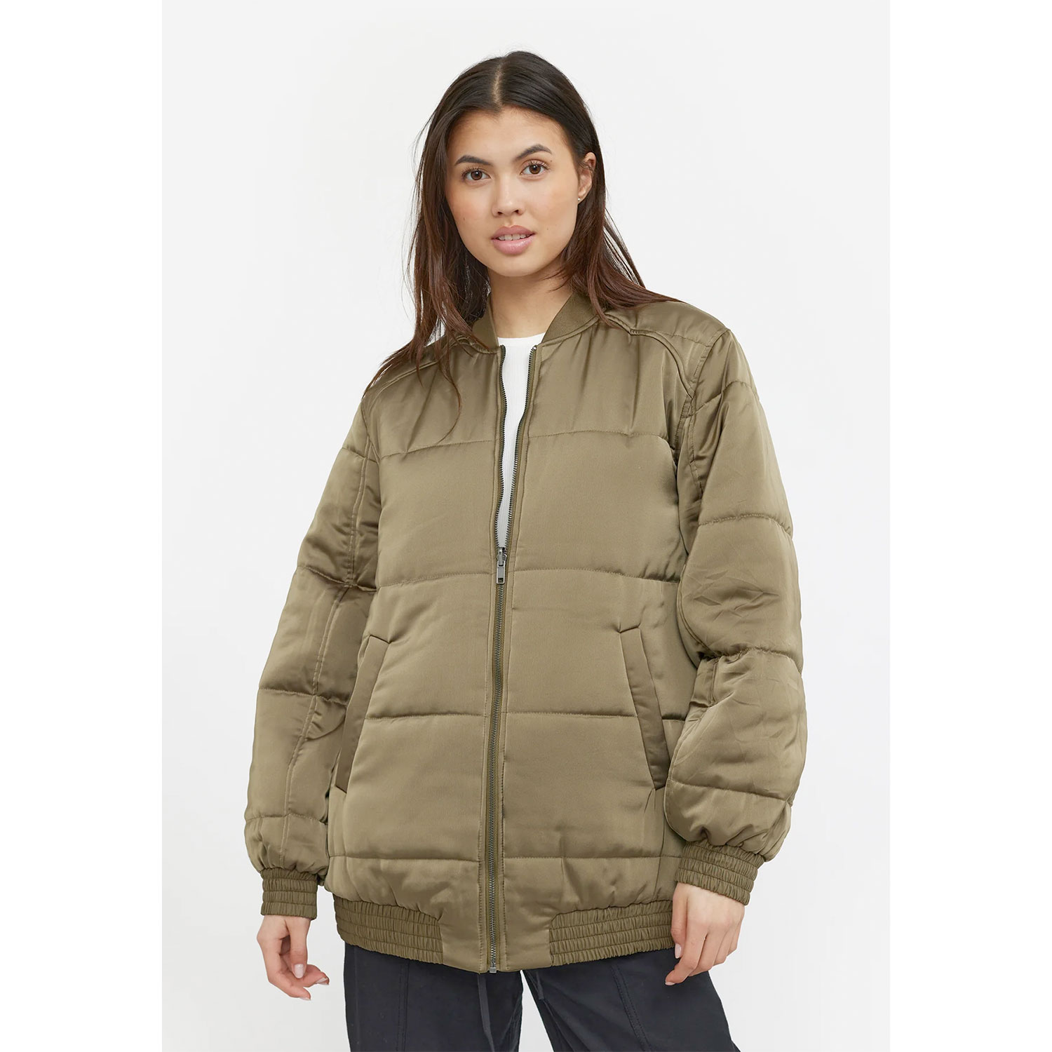 Soft Rebels Rowan Bomberjacke Reversible Dijon