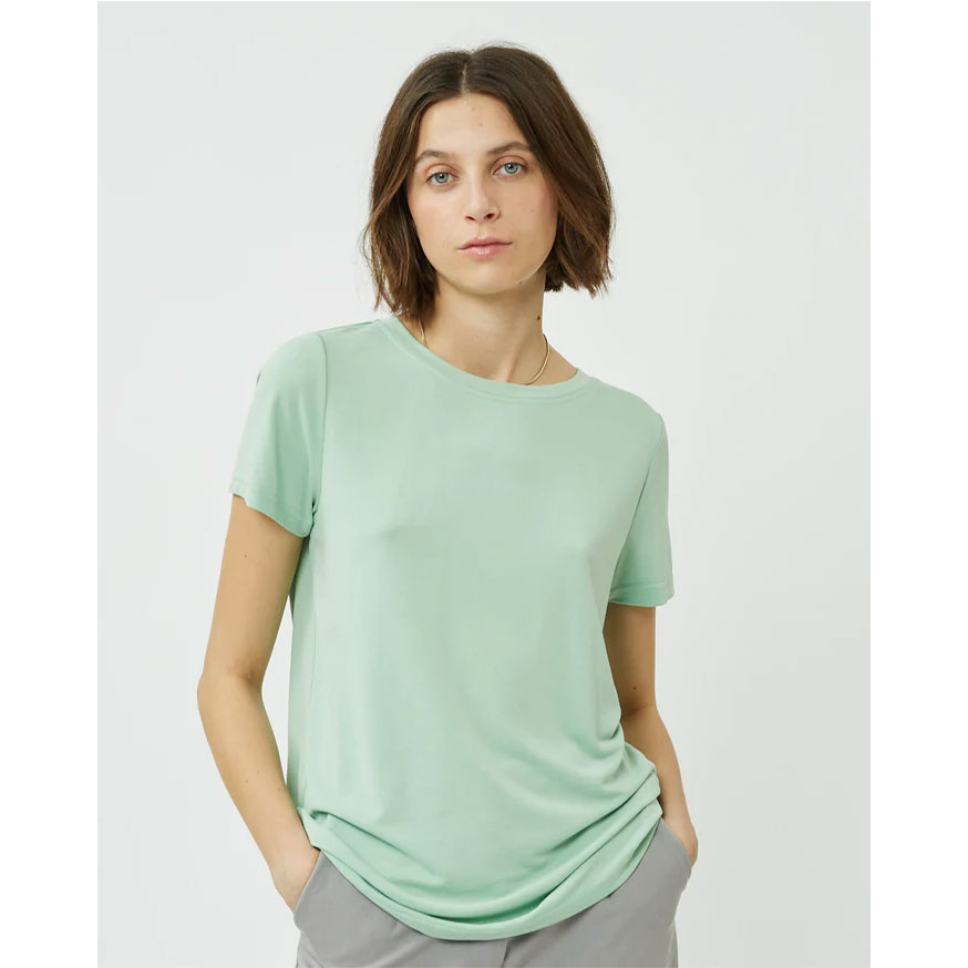 Minimum Rynah Minimum T-Shirt mintgrün Model vorne