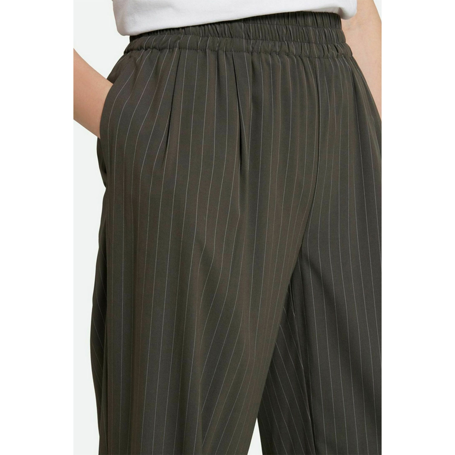 Minimum Sadies Hose in Grau mit Nadelstreifen von Minimum Model Detail