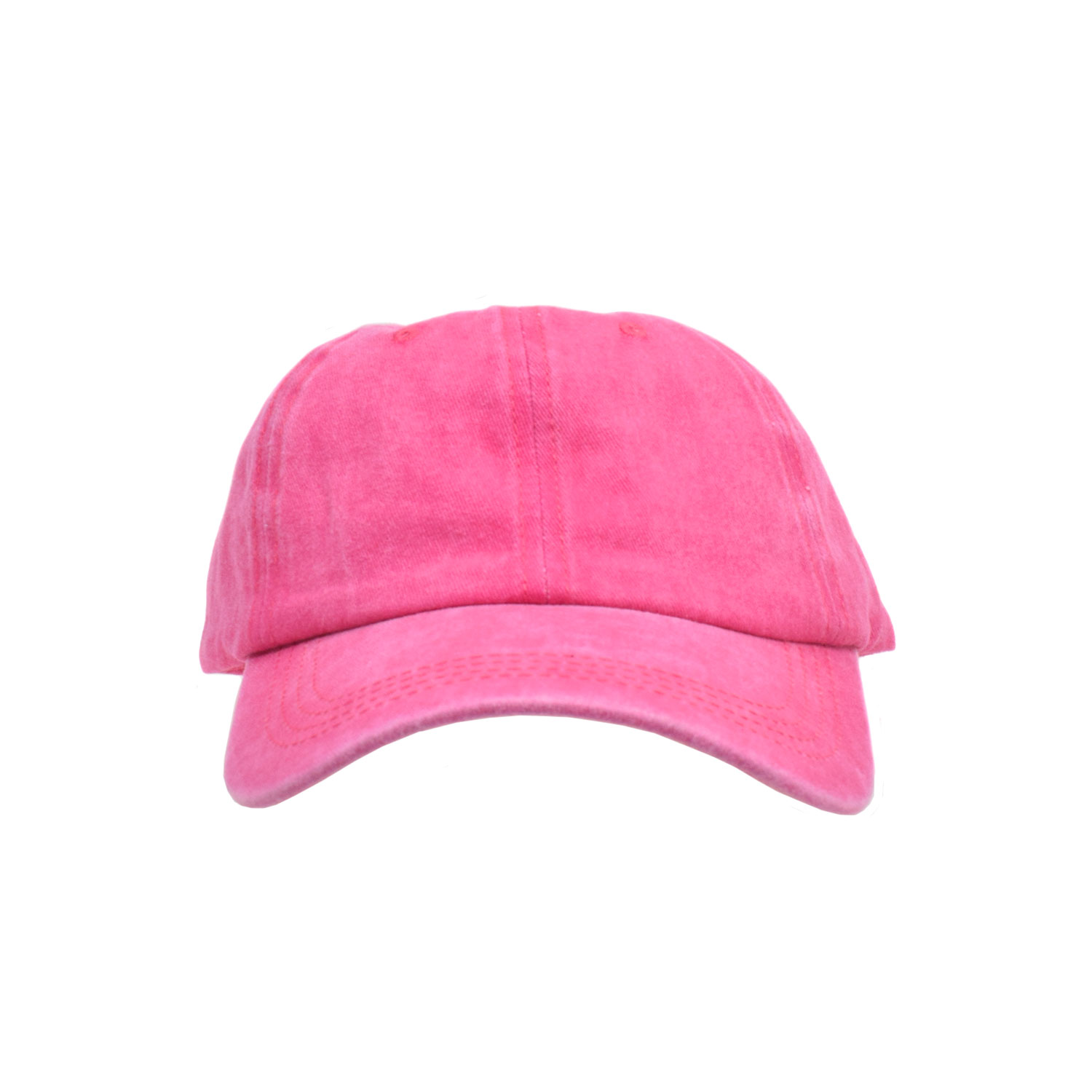 La Garçonne Accessoires Sand Washed Cap Fuchsia
