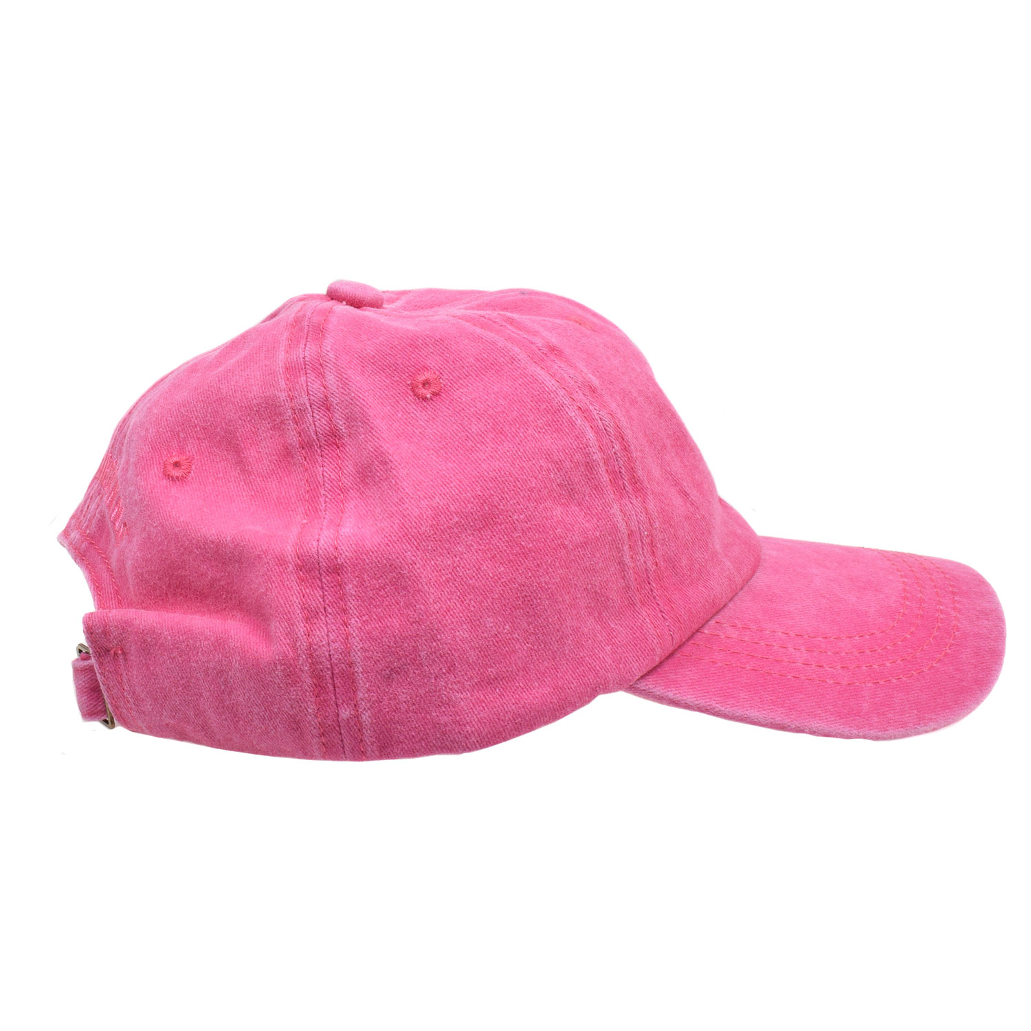 La Garçonne Accessoires Sand Washed Cap Fuchsia