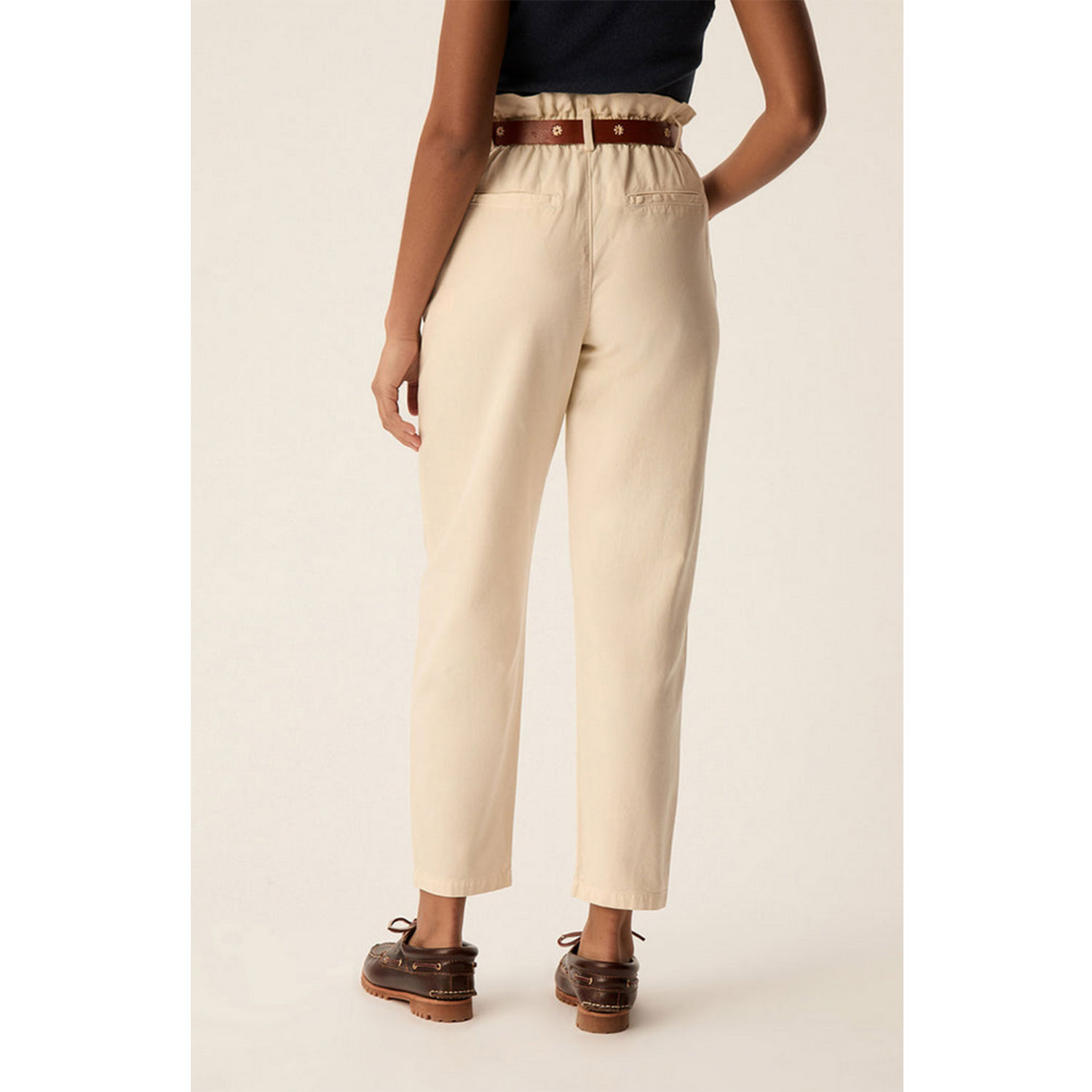 Des Petits Hauts Santino Hose Creme