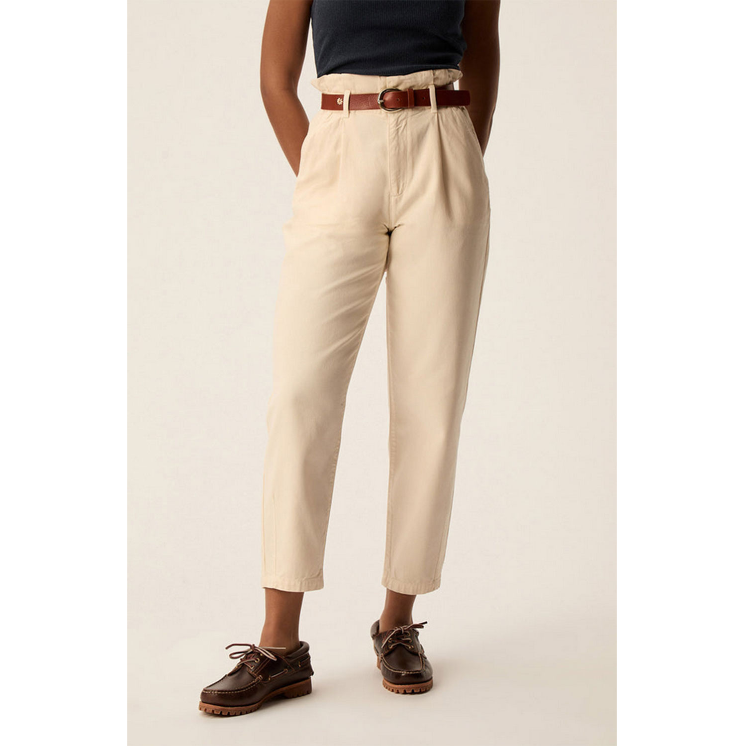 Des Petits Hauts Santino Hose Creme