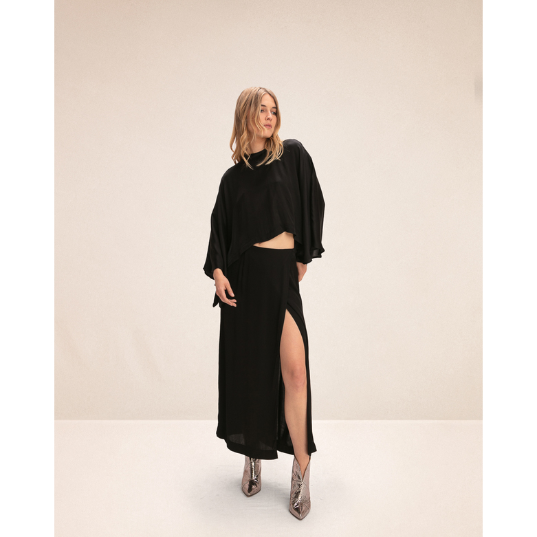 Karma Koma Save Karma Koma Jupe Schwarz Model vorne