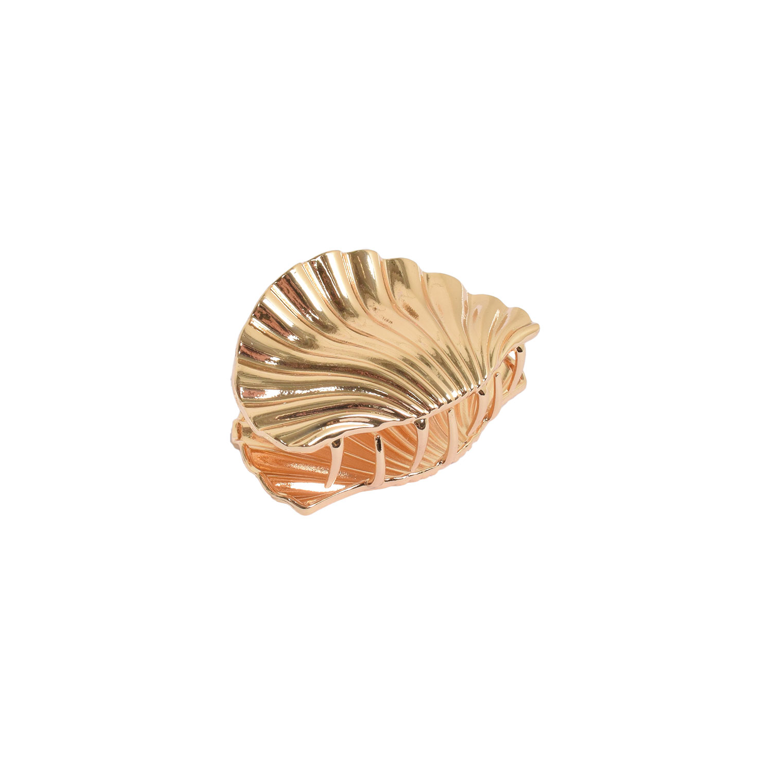 J'adore Shell Haarklammer in einer Muschelform aus Metall in Gold von J'adore Seite