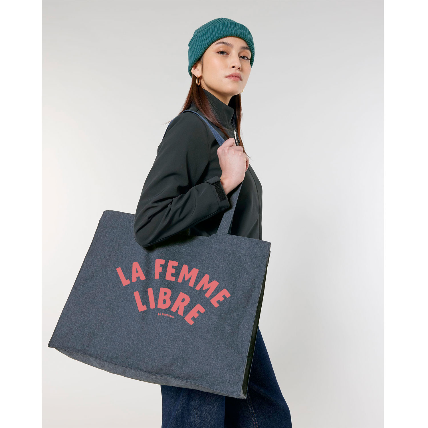 La Garçonne Accessoires La Femme Libre Stofftasche Blue