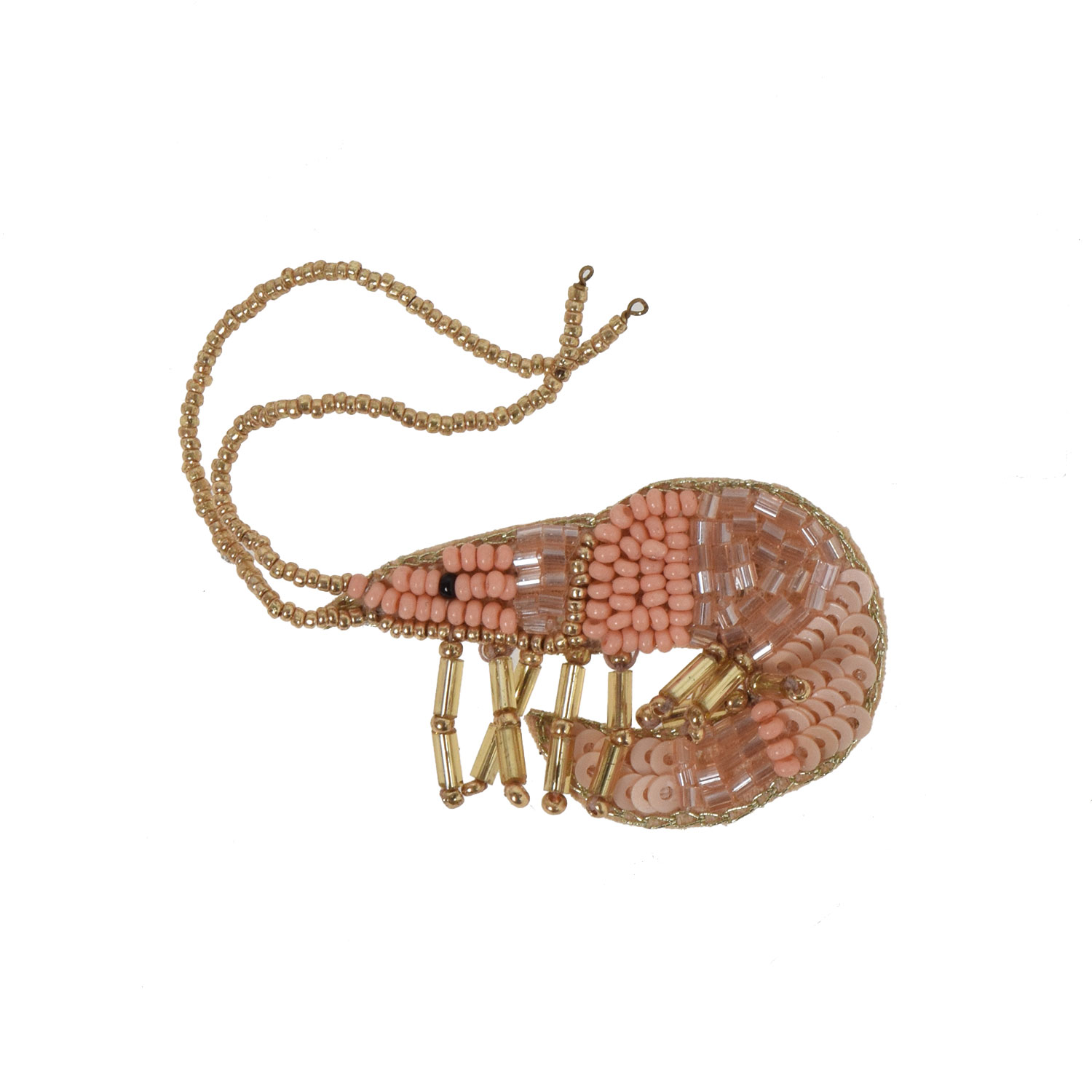 La Garçonne Bijoux Shrimp Brosche