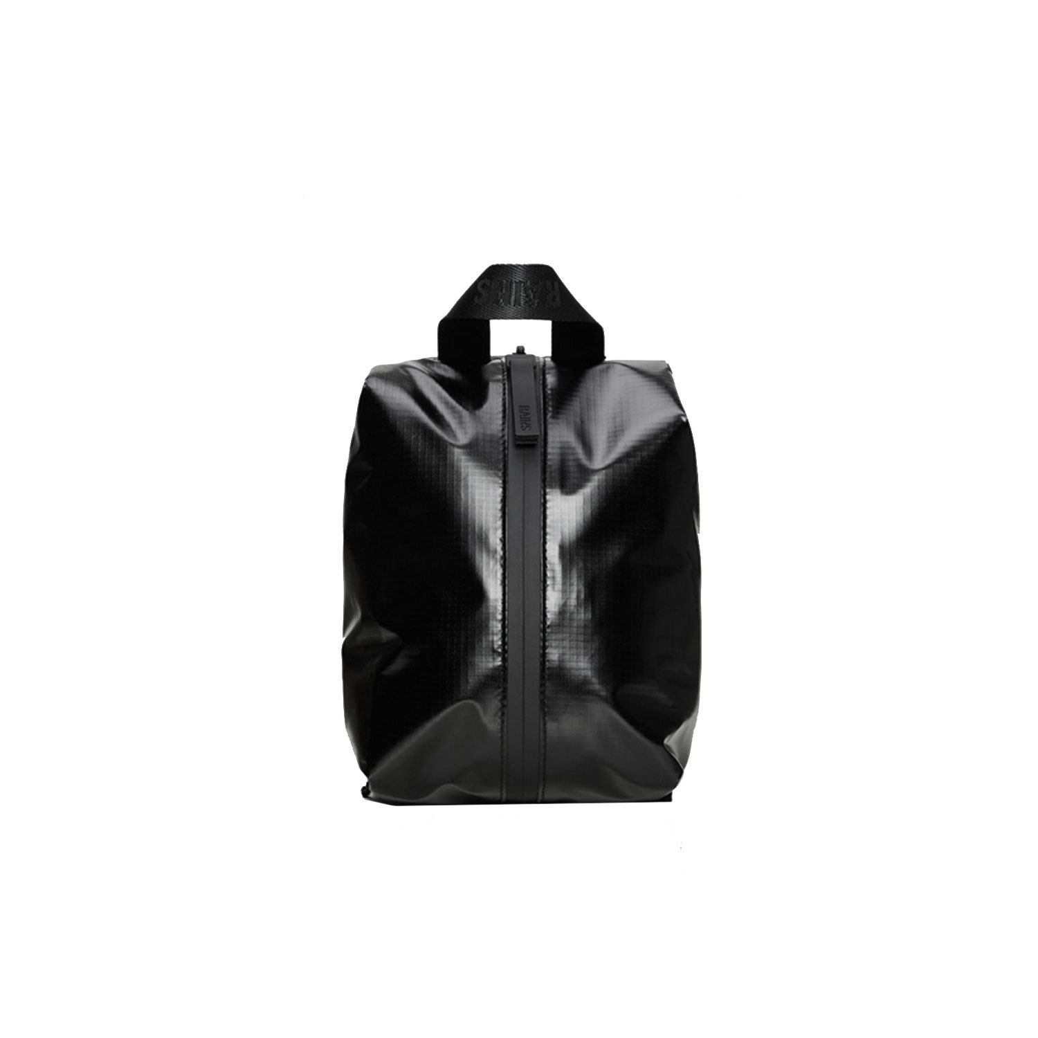 Rains Sibu Necessaire in Schwarz von Rains vorne