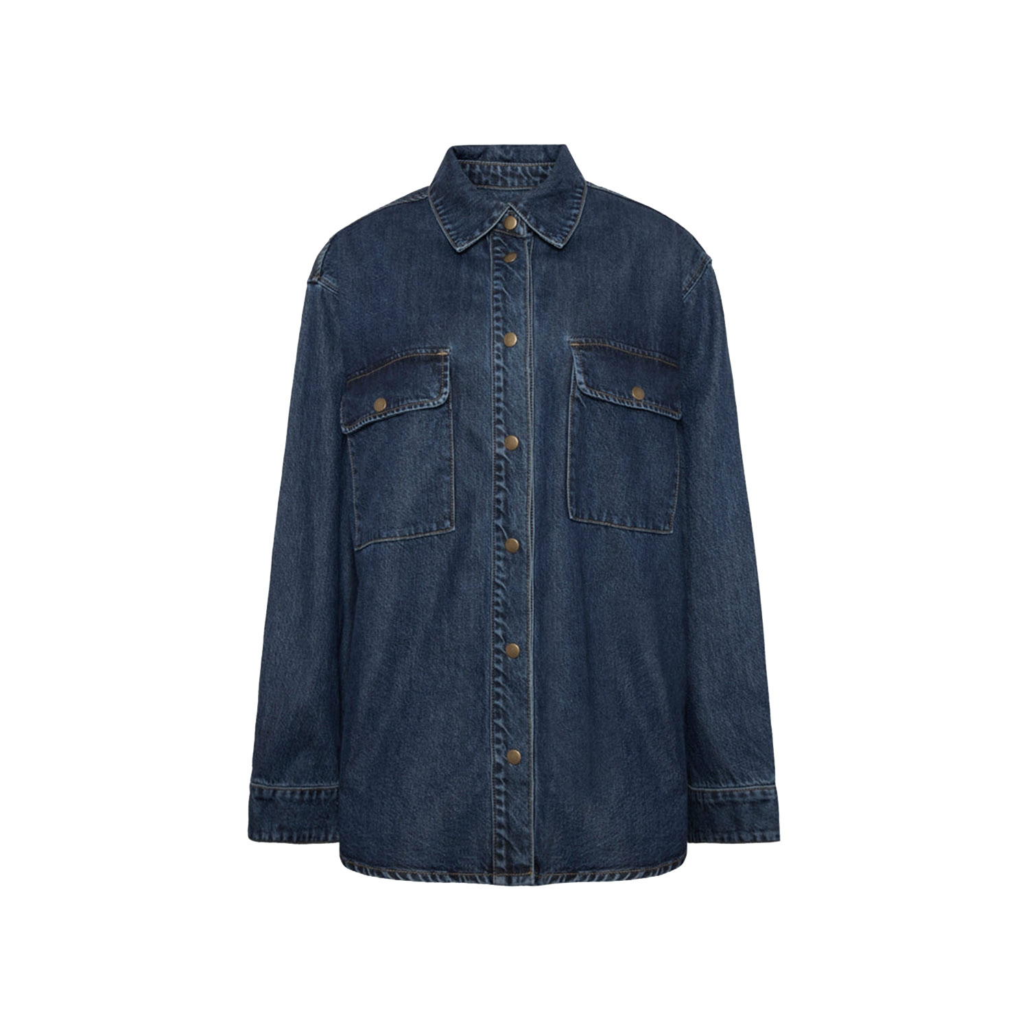 Minimum Siggas Jeanshemd Medium Blue