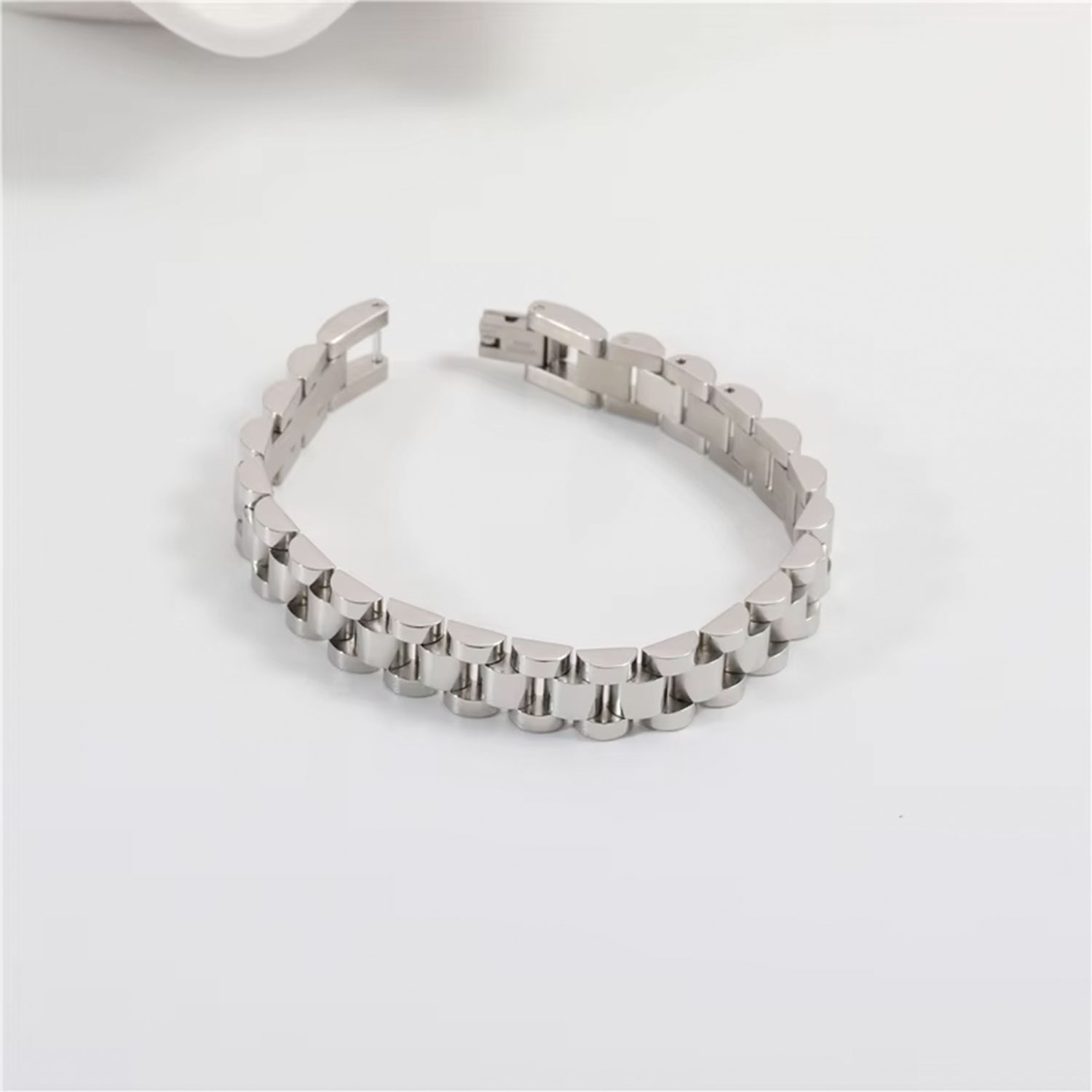 La Garçonne Bijoux Uhrenarmband aus Edelstahl