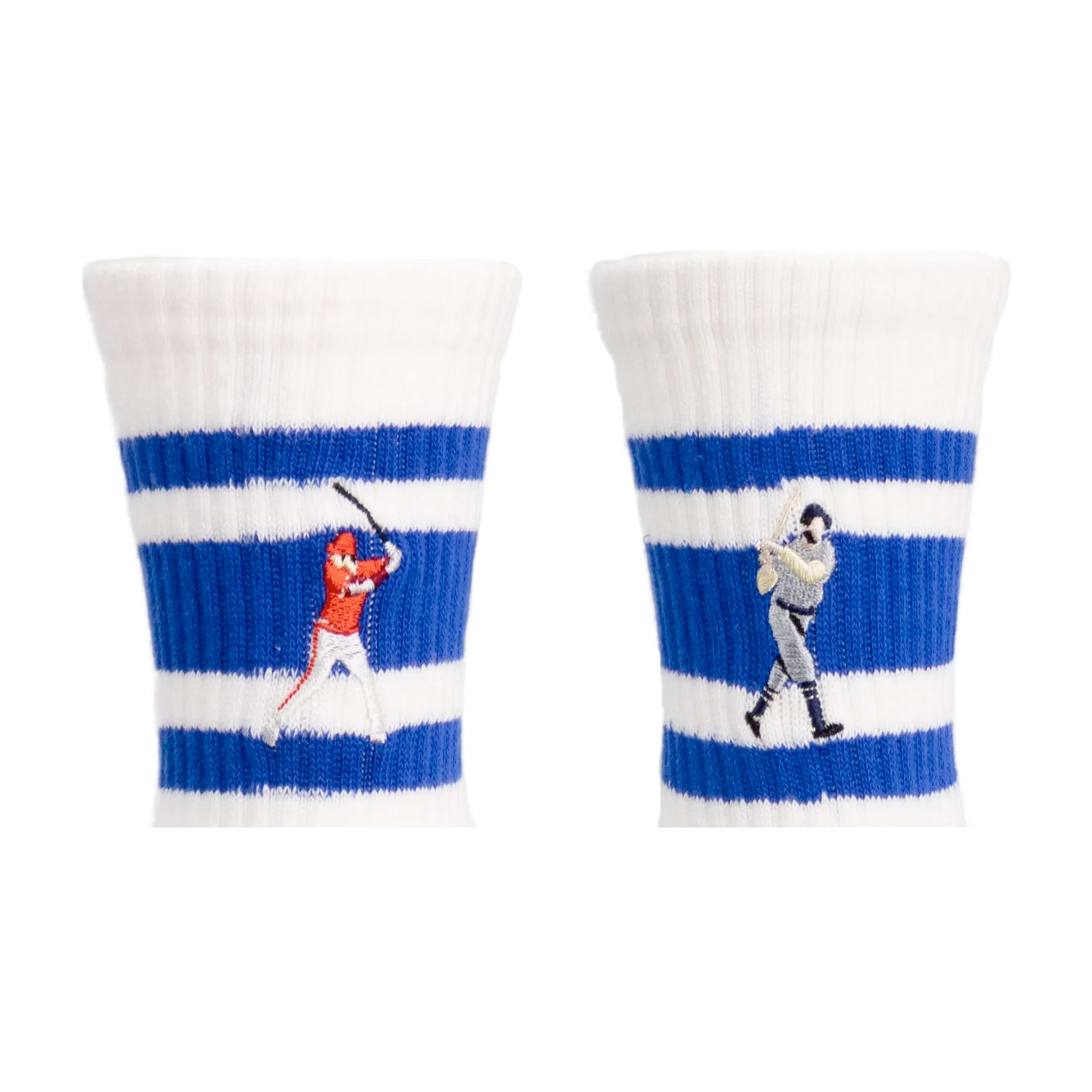 Decka Skater Socks Baseball Blue